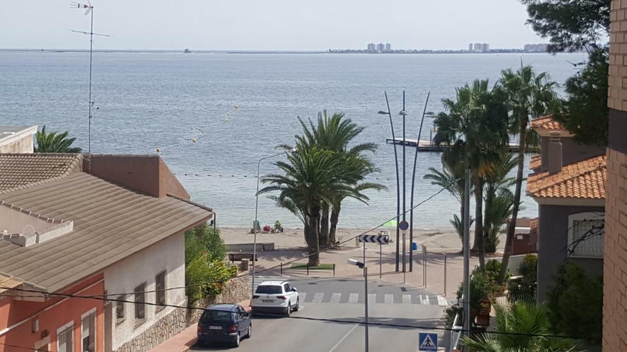Apartamento Con Vistas Al Mar Santiago De La Ribera Bagian luar foto